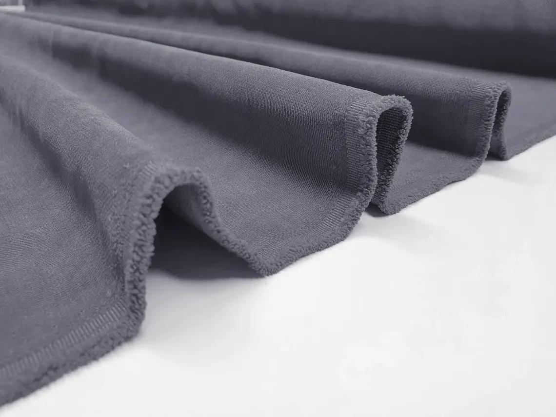 Grey Solid Fabric