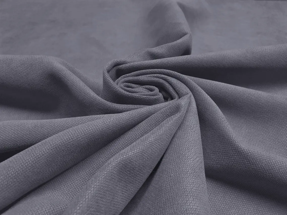 Grey Solid Fabric