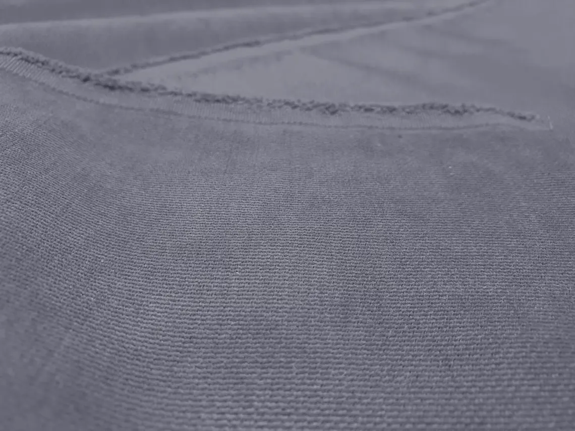 Grey Solid Fabric