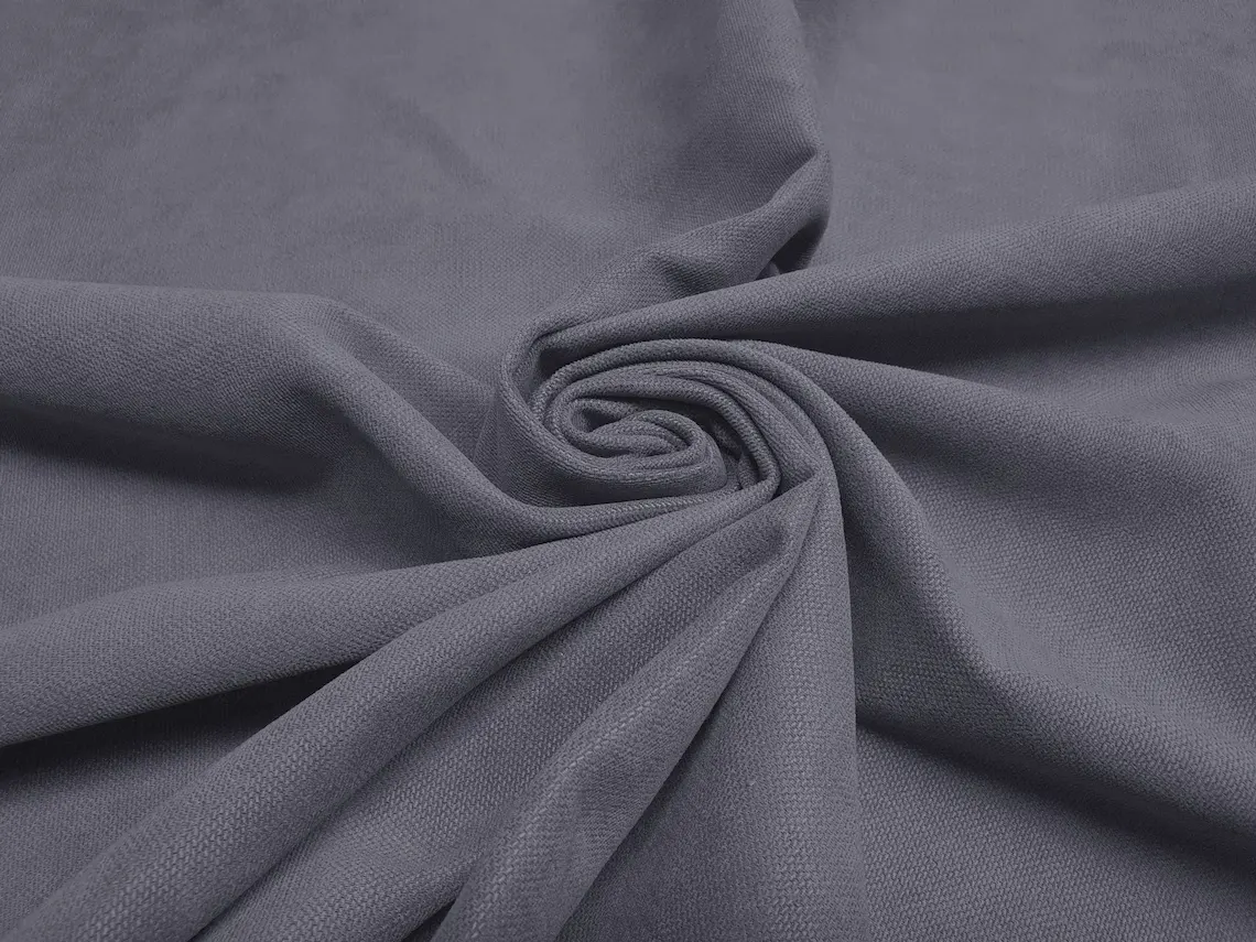 Grey Solid Fabric