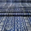 Indigo African Mudcloth Print Fabric