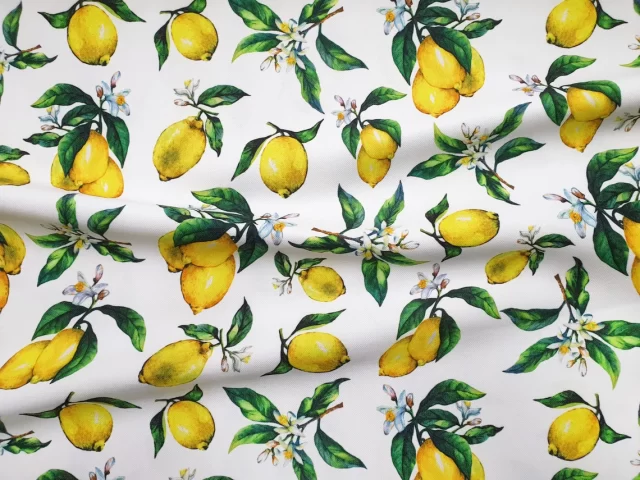 Lemon Blossom Fabric