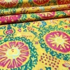 Mustard Uzbek Medallion Fabric