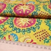 Mustard Uzbek Medallion Fabric