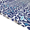 Navy Blue Damask Marine Fabric