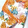 Orange Yellow Coral Reef Fabric