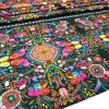Asian Uzbek Floral Fabric