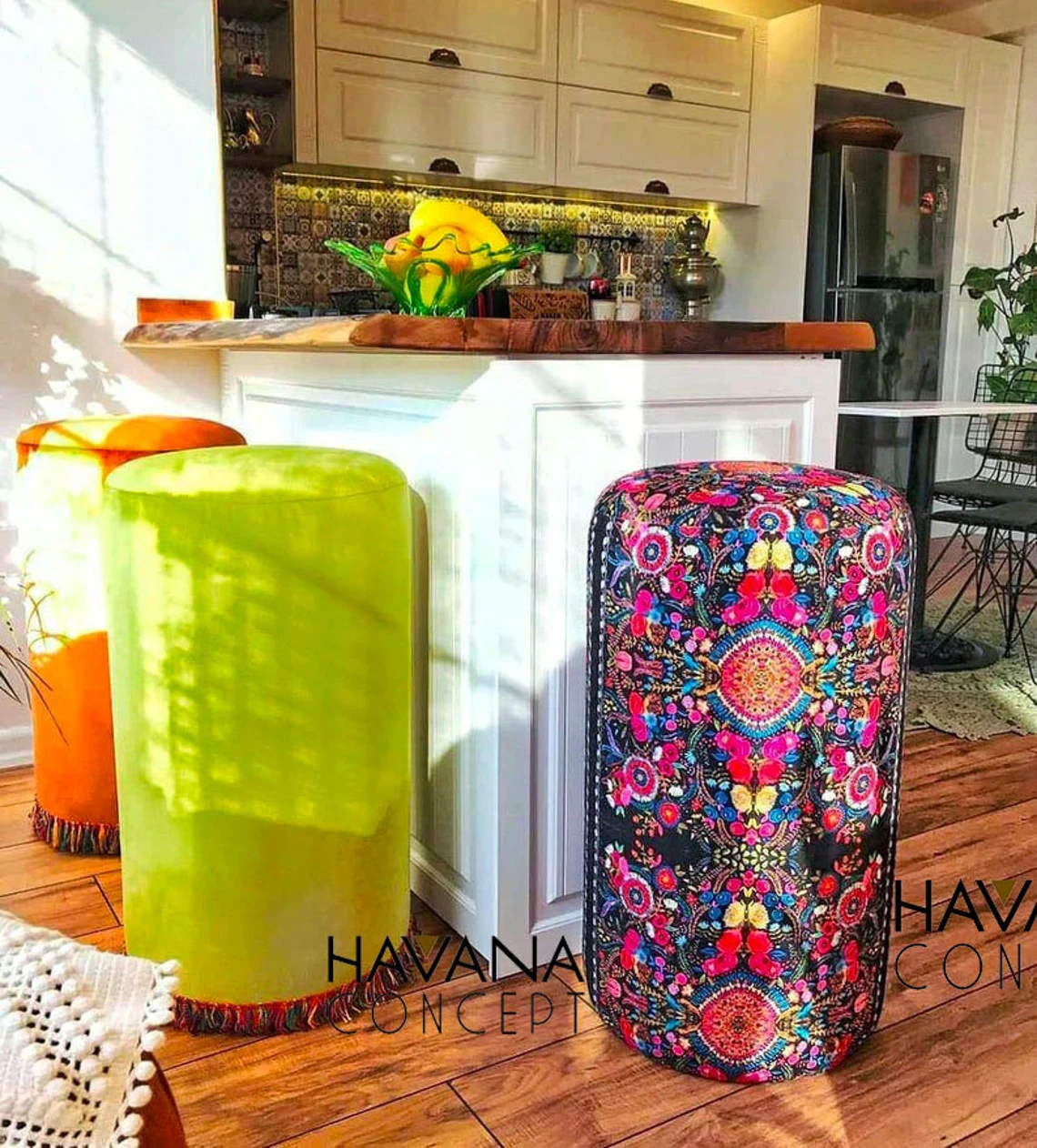 Asian Uzbek Floral Fabric