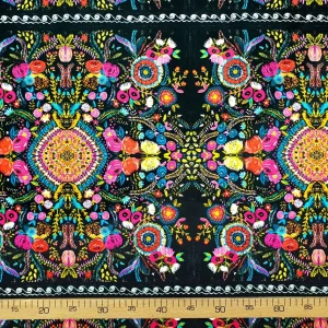 Asian Uzbek Floral Fabric