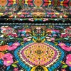 Asian Uzbek Floral Fabric