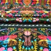 Asian Uzbek Floral Fabric