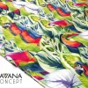 Parrots and Toucans Print Jungle Birds Fabric