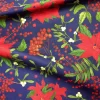 Poinsettia Flower Fabric