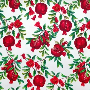 Pomegranate Print Fabric