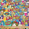Pop Art Comic Book Fabric