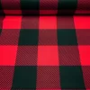 Red and Black Large Gingham Fabric