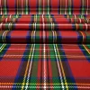 Royal Stewart Tartan Plaid Fabric