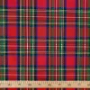 Royal Stewart Tartan Plaid Fabric