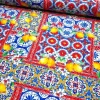Sicilian Tiles Italian Lemons Fabric