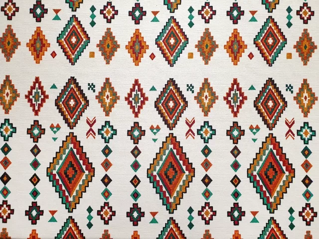 Southwestern Aztec Navajo Fabric
