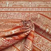 Terracotta Aztec Fabric