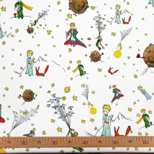 The Little Prince Fabric White