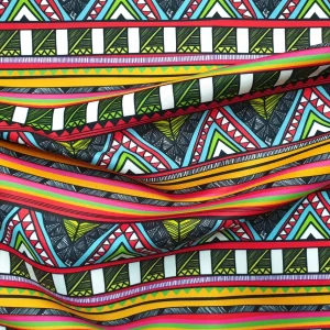Tribal Peruvian Aztec Print Fabric