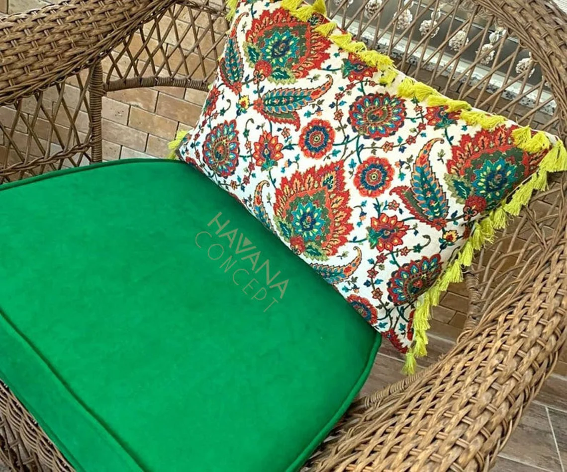 Turkish Ethnic Ottoman Flowers Fabric