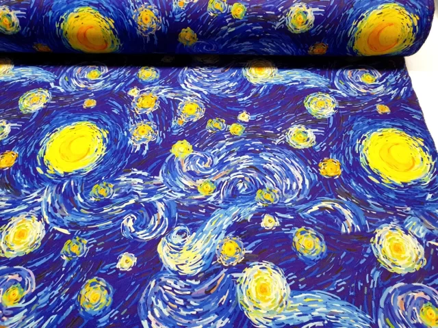 Van Gogh Starry Night Fabric