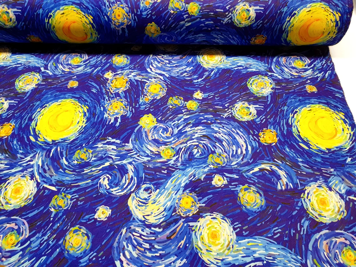 Van Gogh Starry Night Fabric