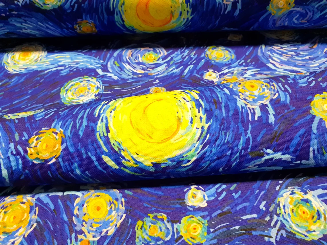 Van Gogh Starry Night Fabric