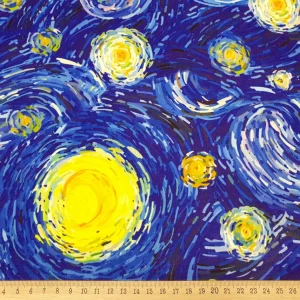 Van Gogh Starry Night Fabric