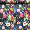 Vibrant Oil Paint Floral Fabric