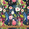 Vibrant Oil Paint Floral Fabric