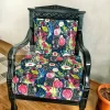 Vibrant Oil Paint Floral Fabric