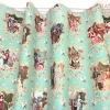 Vintage Baroque People in Love Fabric