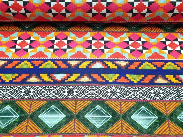 Colorful Southwestern Aztec Fabric