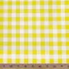Yellow Gingham Fabric