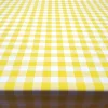 Yellow Gingham Fabric