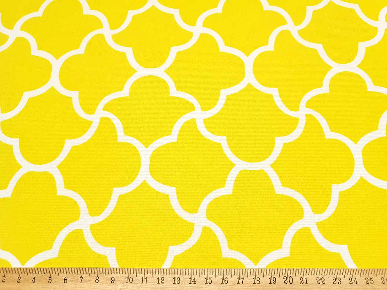 Yellow Ombre Trellis Moroccan Fabric