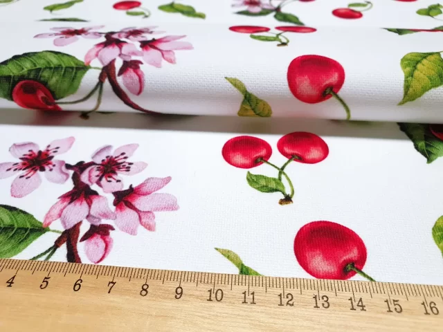 Cherry Print Fabric