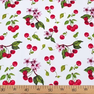 Cherry Print Fabric