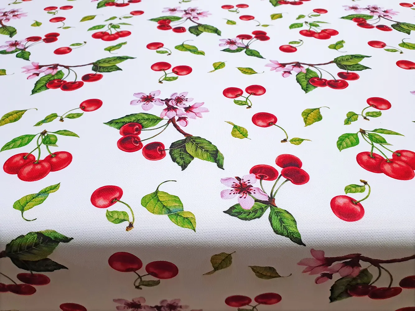 Cherry Print Fabric