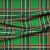 Green Royal Stewart Tartan Plaid Fabric