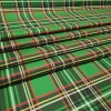 Green Royal Stewart Tartan Plaid Fabric
