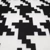 Black and White Houndstooth Fabric