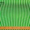 Green White Pin stripe Fabric