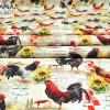 Rooster Chicken Fabric