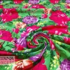 Roses and Butterflies Print Fabric