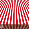 Red Striped Fabric
